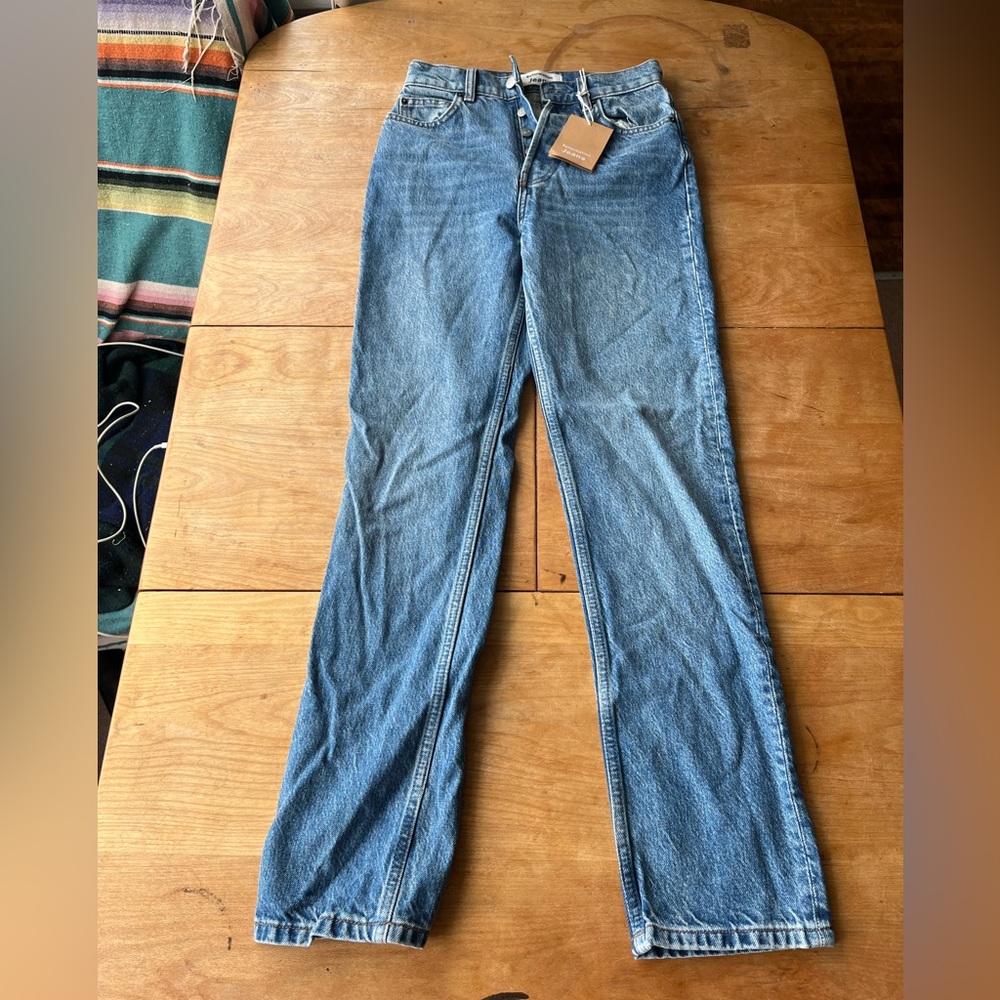 Cynthia High Rise Straight Jean in Colorado size 23